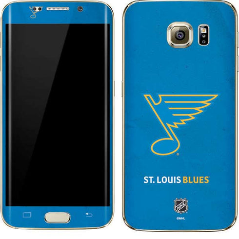 NHL St. Louis Blues Distressed Galaxy S7 Edge Skin