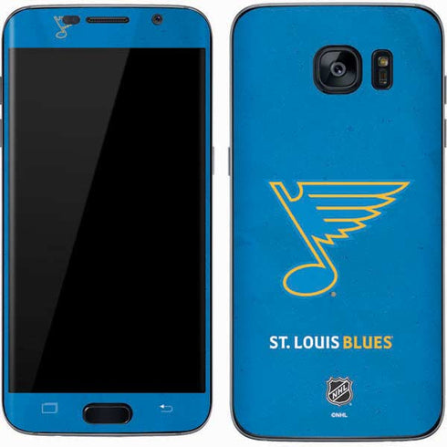 NHL St. Louis Blues Distressed Galaxy S7 Skin