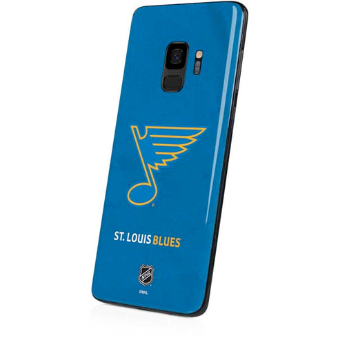 NHL St. Louis Blues Distressed Galaxy S9 Skin
