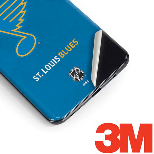 NHL St. Louis Blues Distressed Galaxy S9 Skin