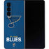 NHL St. Louis Blues Distressed Galaxy Z Fold4 5G Skin