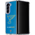 NHL St. Louis Blues Distressed Galaxy Z Fold5 5G Clear Case