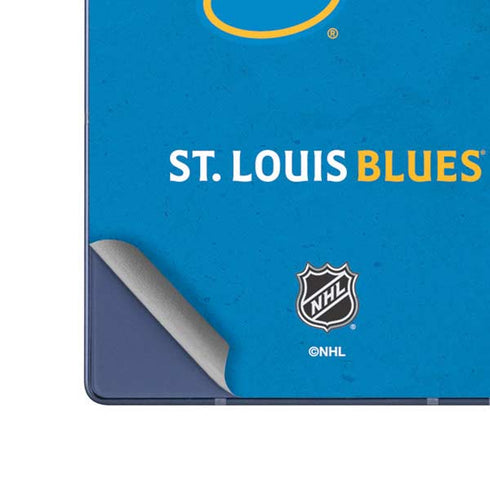 NHL St. Louis Blues Distressed Galaxy Z Fold6 Skin