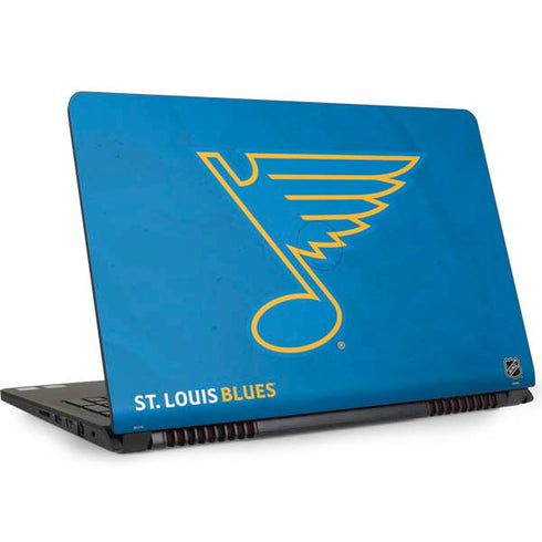 NHL St. Louis Blues Distressed Dell Inspiron Skin