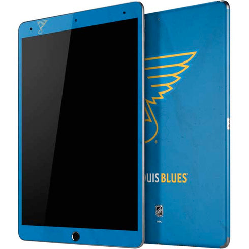 NHL St. Louis Blues Distressed iPad Skins