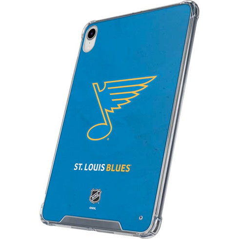 NHL St. Louis Blues Distressed iPad 11th Gen (2025) Clear Case