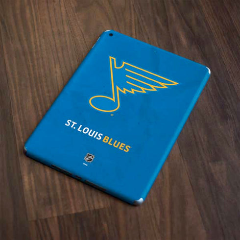 NHL St. Louis Blues Distressed Apple iPad Skin