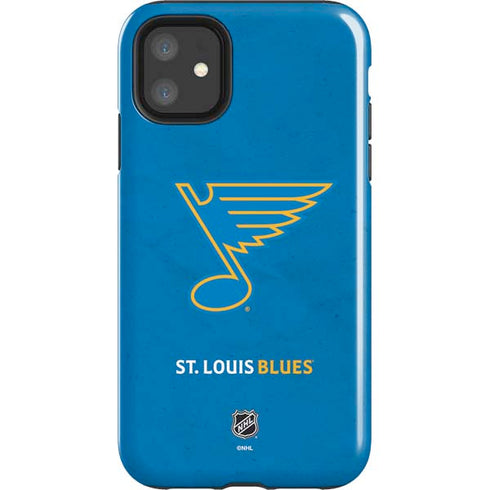 NHL St. Louis Blues Distressed iPhone 11 Impact Case