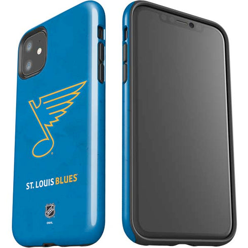 NHL St. Louis Blues Distressed iPhone 11 Impact Case