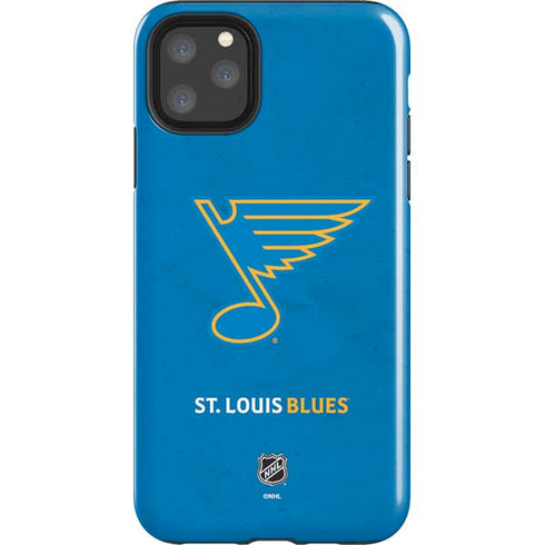 NHL St. Louis Blues Distressed iPhone Cases