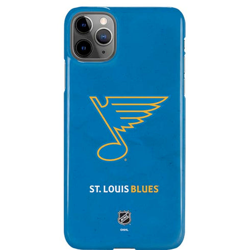 NHL St. Louis Blues Distressed iPhone Cases