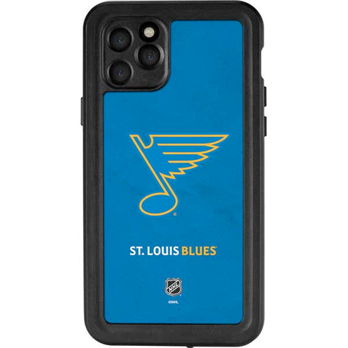 NHL St. Louis Blues Distressed iPhone 11 Pro Waterproof Case