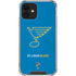 NHL St. Louis Blues Distressed iPhone 12 Clear Case
