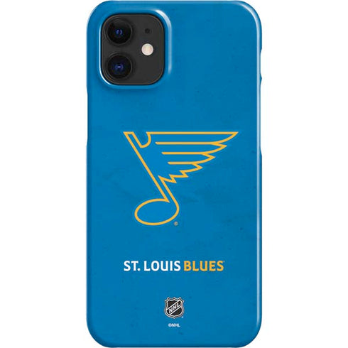 NHL St. Louis Blues Distressed iPhone 12 Mini Lite Case