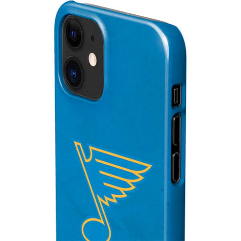 NHL St. Louis Blues Distressed iPhone 12 Mini Lite Case