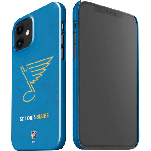 NHL St. Louis Blues Distressed iPhone 12 Mini Lite Case