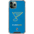 NHL St. Louis Blues Distressed iPhone 12 Pro Clear Case