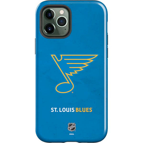 NHL St. Louis Blues Distressed iPhone 12 Pro Impact Case