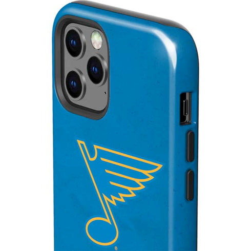 NHL St. Louis Blues Distressed iPhone 12 Pro Impact Case