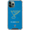 NHL St. Louis Blues Distressed iPhone 12 Pro Max Clear Case