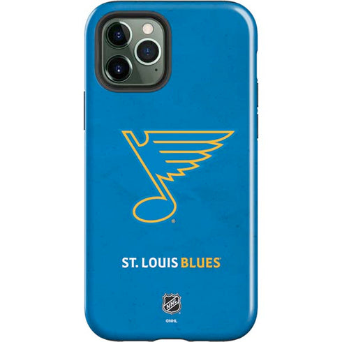 NHL St. Louis Blues Distressed iPhone 12 Pro Max Impact Case