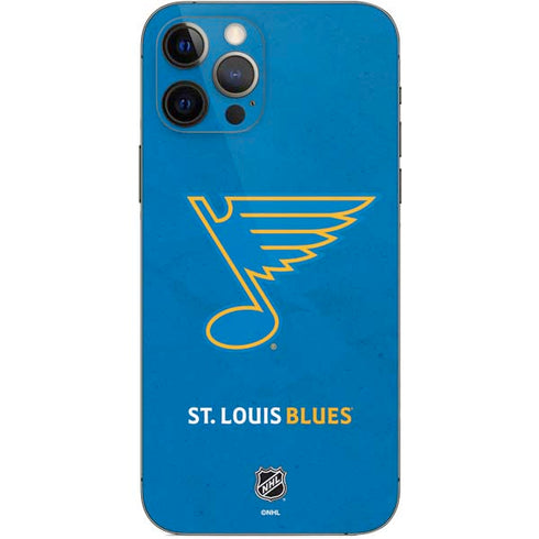 NHL St. Louis Blues Distressed iPhone 12 Pro Skin