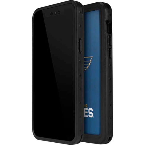 NHL St. Louis Blues Distressed iPhone 12 Pro Waterproof Case