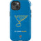NHL St. Louis Blues Distressed iPhone 13 Impact Case