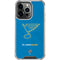 NHL St. Louis Blues Distressed iPhone 13 Pro Clear Case