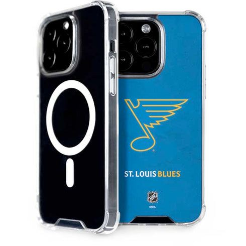 NHL St. Louis Blues Distressed iPhone Cases