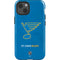 NHL St. Louis Blues Distressed iPhone 14 Impact Case
