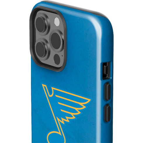 NHL St. Louis Blues Distressed iPhone 14 Pro Max Impact Case