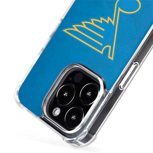 NHL St. Louis Blues Distressed iPhone 14 Pro Max MagSafe Case