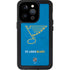NHL St. Louis Blues Distressed iPhone 14 Pro Waterproof Case