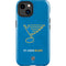NHL St. Louis Blues Distressed iPhone 15 Impact Case