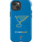 NHL St. Louis Blues Distressed iPhone 15 Plus Impact Case