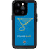 NHL St. Louis Blues Distressed iPhone 15 Pro Waterproof Case
