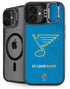 NHL St. Louis Blues Distressed iPhone 16 Kickstand Case