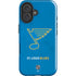 NHL St. Louis Blues Distressed iPhone 16 Plus Impact Case