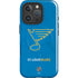 NHL St. Louis Blues Distressed iPhone 16 Pro Max Magsafe Impact Case
