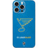 NHL St. Louis Blues Distressed iPhone 16 Pro Max Skin