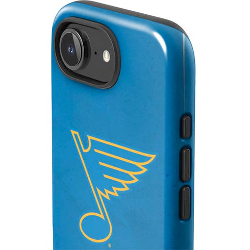 NHL St. Louis Blues Distressed iPhone 16e Impact Case
