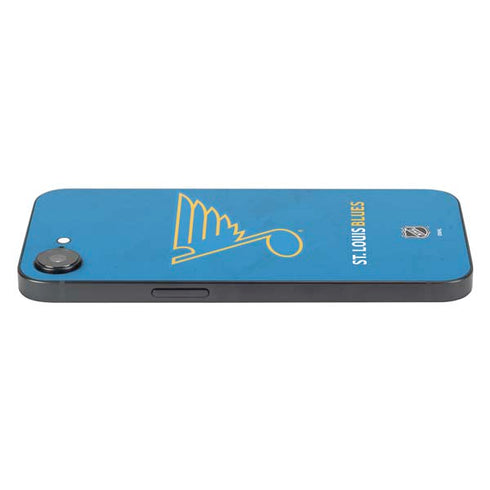 NHL St. Louis Blues Distressed iPhone 16e Skin