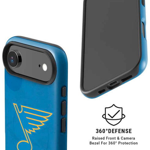 NHL St. Louis Blues Distressed iPhone 17 Air Magsafe Impact Case