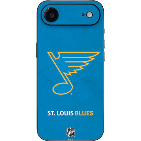 NHL St. Louis Blues Distressed iPhone 17 Air Skin