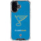NHL St. Louis Blues Distressed iPhone 17 Clear Case