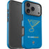 NHL St. Louis Blues Distressed iPhone 17 Pro Max Impact Case