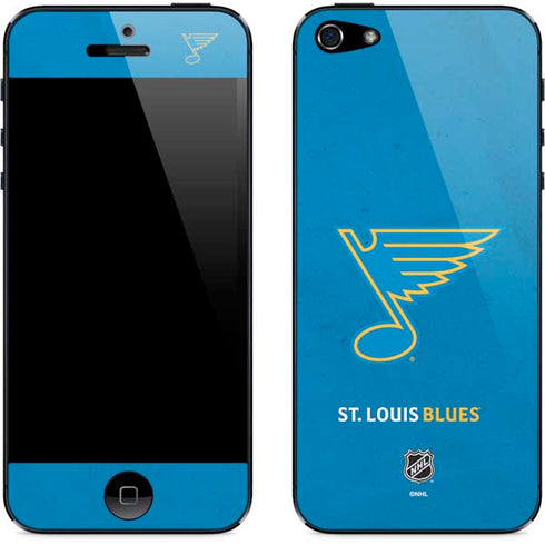 NHL St. Louis Blues Distressed iPhone 5/5s/5SE Skin