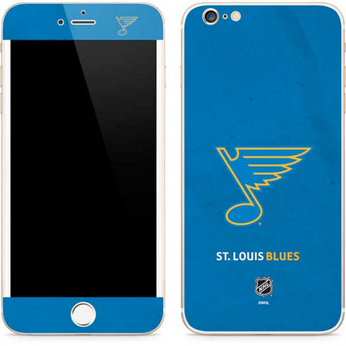 NHL St. Louis Blues Distressed iPhone 6/6s Plus Skin