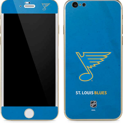 NHL St. Louis Blues Distressed iPhone 6/6s Skin